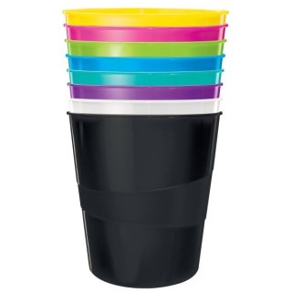 Kosz na śmieci WOW polistyren PS kolor: fioletowy 15L Leitz (52781062)