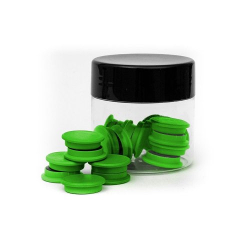 Magnes zielony śr. 20mm Tierra 20 sztuk