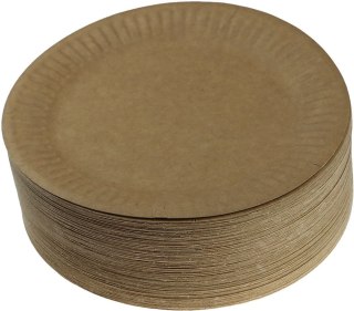 Talerz jednorazowy papier śr. 150mm 100 szt (nd)