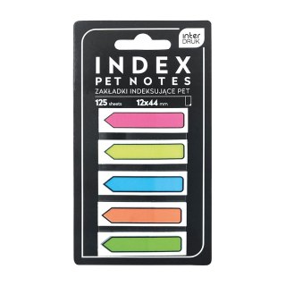 Zakładki indeksujące PET NEON 5902277346223 125k Interdruk (45mmm)