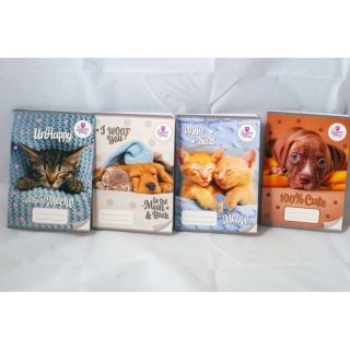 Zeszyt THE SWEET PETS A5 16k. linia kolor Beniamin