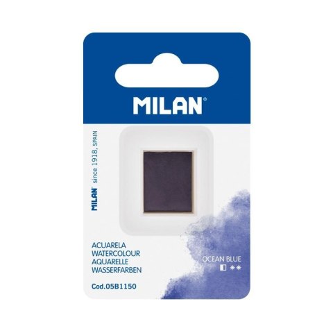 Farby akwarelowe błękit oceanu 1 kolor. Milan (05B1150)