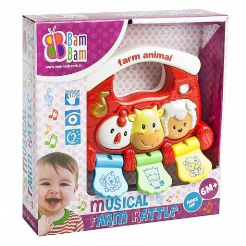 Grzechotka muzyczna Bam Bam (316675)