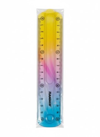 Linijka plastikowa 15cm Flamingo (FLKR972275)