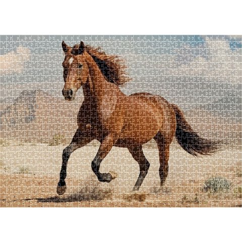 Puzzle Wild Horses PUZZLE 1000 Interdruk