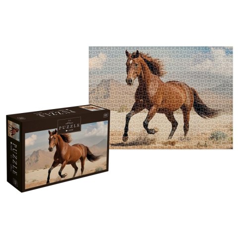 Puzzle Wild Horses PUZZLE 1000 Interdruk