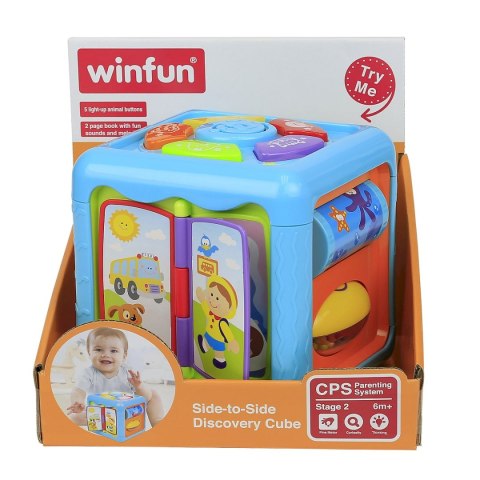Zabawka edukacyjna kostka edukacyjna Smily Play (000715)