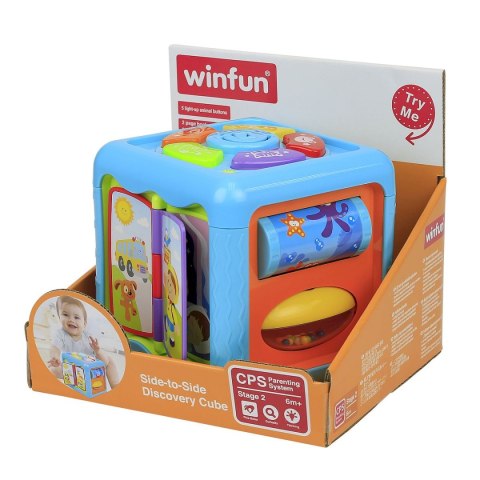 Zabawka edukacyjna kostka edukacyjna Smily Play (000715)