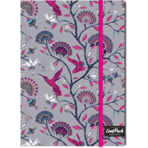 Brulion CoolPack Silence z gumką A5 Patio (04699CP)