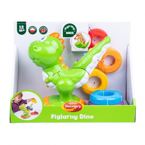 Zabawka edukacyjna FIGLARNY DINO Discovery (DD42797)