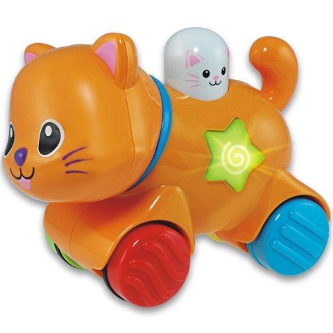 Zabawka edukacyjna Kotek naciśnij i jedź Smily Play (000734)