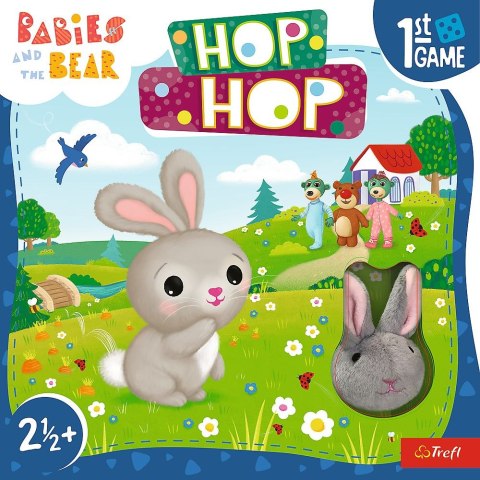 Gra edukacyjna Gra HOP HOP /Bobaski i Miś Trefl (02435)