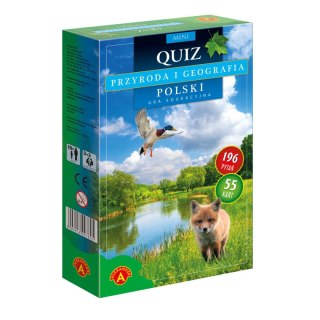 Gra planszowa QUIZ PRZYRODA I GEOGRAFIA POLSKI MINI Alexander (5906018005257)