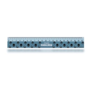 Linijka plastikowa MANDALORIAN 20cm Patio (16579PTR)