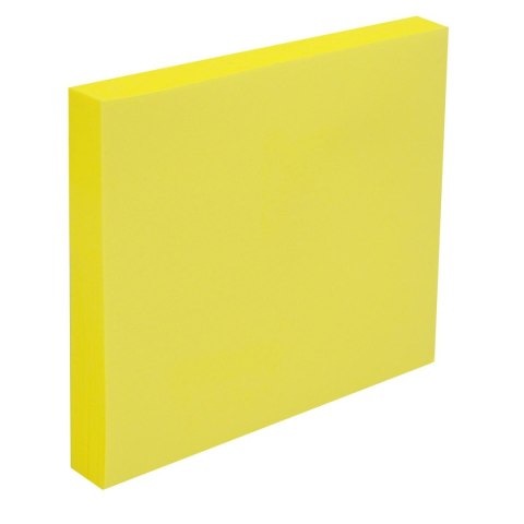 Notes samoprzylepny (karteczki) neon żółty 100k [mm:] 75x75 Memobe (MB100-20-100)