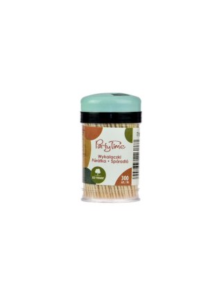 Wykałaczka w beczułce lux (300 szt.) - FSC 100% Arpex (KD3863F)