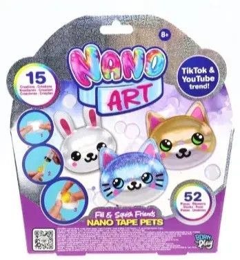 Zestaw kreatywny dla dzieci Nano Art Fill And Squish Friends Orbico Sp. Z O.o. (238133-6l-f25)