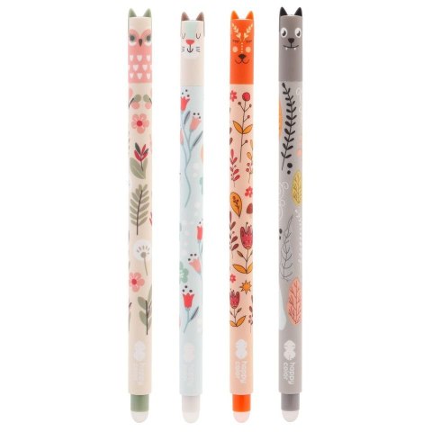 Długopis uszaki floral Happy Color (HA 4120 01FA-3 KP40)