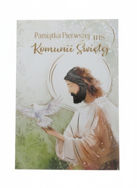 Kartka składana A5 KOMUNIA JEZUS A5 Henry (5905701485918)