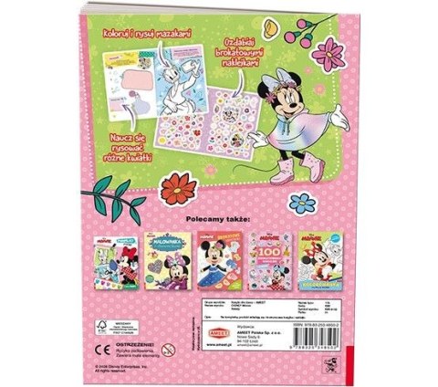 Książka dla dzieci Disney Minnie.Kwiaty. Ameet (KWI 9102)