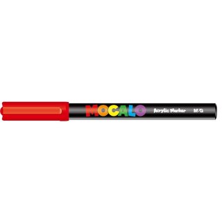 Marker specjalistyczny Akrylowy czerwony, 1mm Mg (MG APMT80G833)