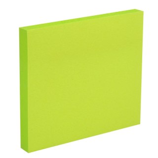 Notes samoprzylepny (karteczki) neon zielony 100k [mm:] 75x75 Memobe (MB100-22-100)