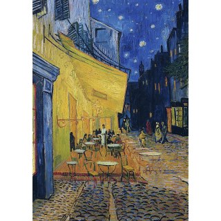 Puzzle Taras kawiarni nocą Trefl (10942)