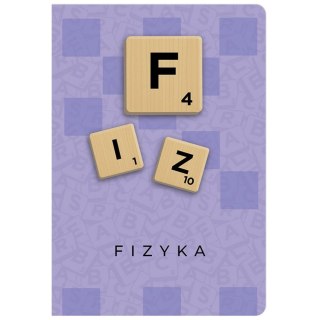 Zeszyt fizyka scrabble Beniamin