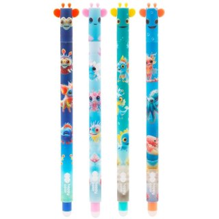 Długopis wymazywalny Aqua Cuties wkład niebieski 0,5mm Happy Color (HA 4120 01AC-3)