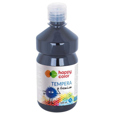 Farba tempera kolor: grafitowa 500ml 1 kolor. Happy Color (HA 3310 0500-88)