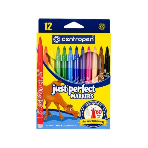 Flamaster Perfect 12 kol. Centropen (2510/12)