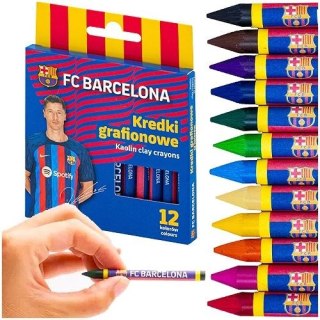 Kredki świecowe FC BARCELONA LEWANDOWSKI GRAFIONOWE Astra (316023050)