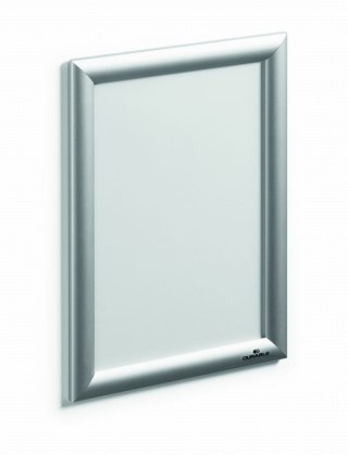 Ramka do katalogowania A4 Aluminiowa na zatrzask srebrna A4 Durable (479623)