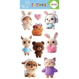 Tatuaż zmywalny SWEET KAWAII Happy Color (HA 4261 1020-KP11)