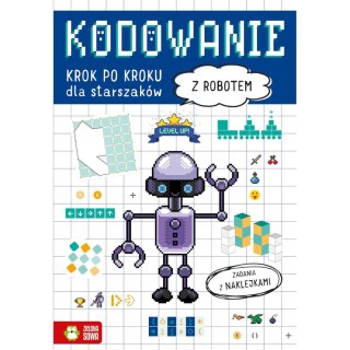 Książeczka edukacyjna kodowanie krok po kroku Dla maluszków. Z robotem Zielona Sowa
