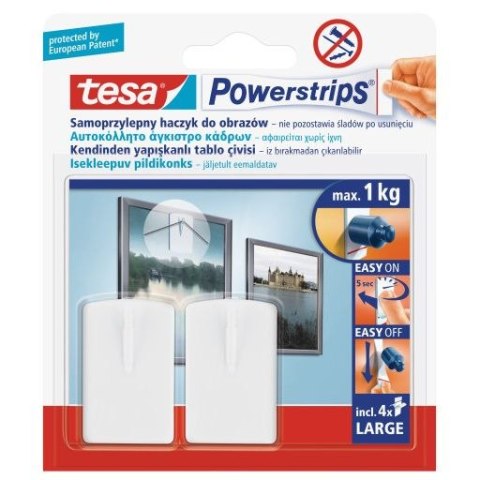 Plaster samoprzylepny haczyk samoprzylepny Tesa