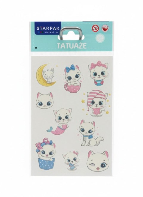 Tatuaż Kotki 1 Stickerboo (583881)