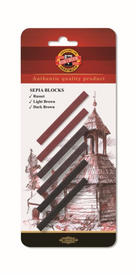 Wkład do ołówka (grafit) RÓŻNE ODCIENIE Koh-I-Noor (4392)