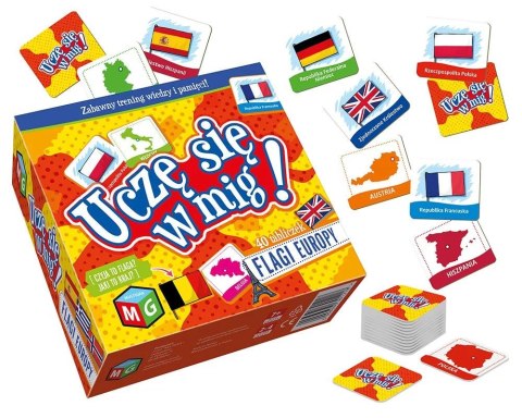 Gra edukacyjna Flagi Europy Multigra (0148)