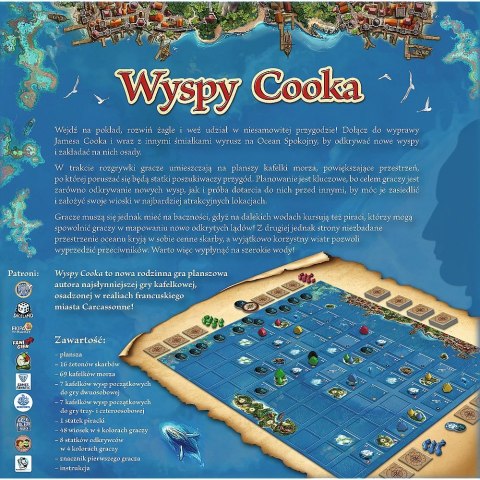 Gra planszowa Gra Wyspy Cooka Trefl (02598)