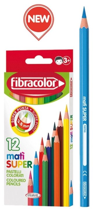 Kredki ołówkowe Fibracolor (8008621014354)