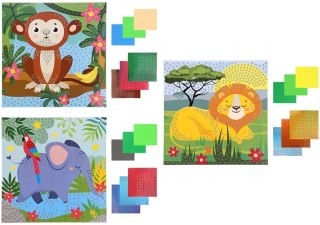 Mozaika ZWIERZĘTA MIX cm Fun&Joy (FJSR-2405)
