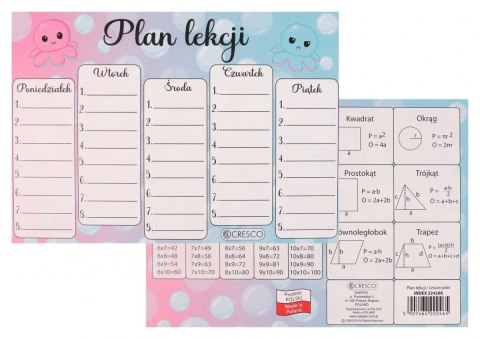 Plan lekcji OŚMIORNICA Cresco (224208)