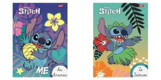 Zeszyt A4 STITCH 32k. 70g podwójna linia kolor Unipap