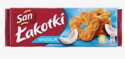 Ciastka San Łakotki Kokos