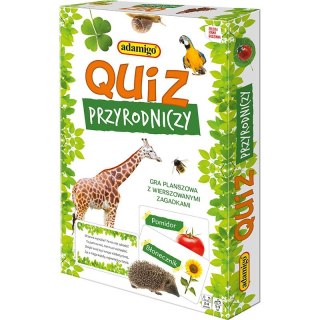Gra edukacyjna QUIZ PRZYRODNICZY Adamigo