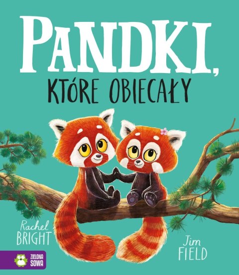Książka dla dzieci Pandki, które obiecały Zielona Sowa