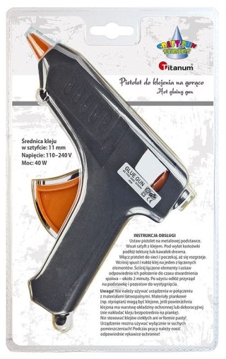 Pistolet do kleju na gorąco Titanum Craft-fun (43025)