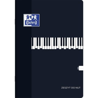 Zeszyt do nut A4 32k. pięciolinia Oxford (400212905)