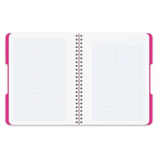 Kołobrulion A5 ECO Colors Róż 9500172 80k. kratka Herlitz (400198751)